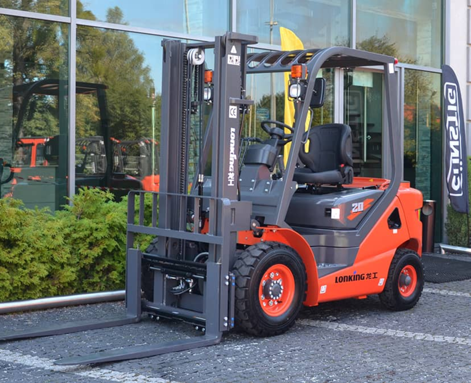 Lonking LG20 DT Diesel Forklift - 2.0t  3m Duplex